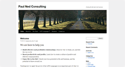 Desktop Screenshot of paulnedconsulting.com